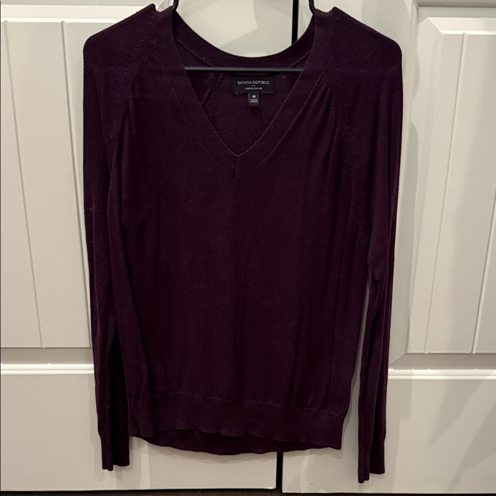 Banana Republic Women's Purple Forever Sweater